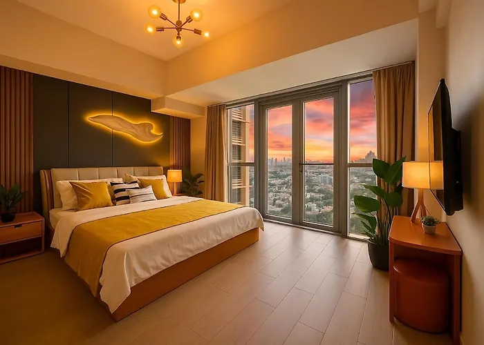 Elegant And Modern 3br Penthouse In Uptown Bgc